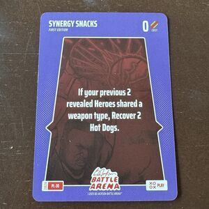 2026 Bo Jackson Synergy Snacks Short Print Play Card PL-30 SP